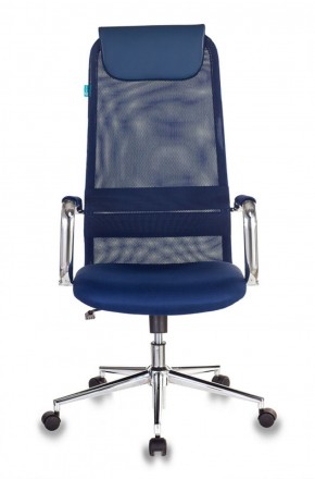 Кресло руководителя Бюрократ KB-9N/DB/TW-10N синий в Лабытнанги - labytnangi.mebel-74.com | фото