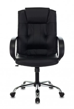 Кресло руководителя Бюрократ T-800N/BLACK черный в Лабытнанги - labytnangi.mebel-74.com | фото