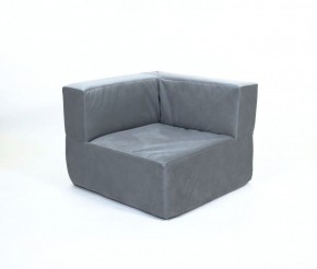 Кресло-угловое-модуль бескаркасное Тетрис 30 (Серый) в Лабытнанги - labytnangi.mebel-74.com | фото