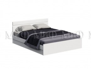 НЭНСИ NEW Кровать 1,4 м (Белый глянец холодный/Белый) в Лабытнанги - labytnangi.mebel-74.com | фото