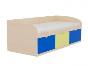 Кровать-8 одинарная с 3-мя ящиками (800*1900) ЛДСП в Лабытнанги - labytnangi.mebel-74.com | фото