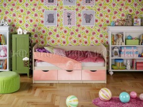 Кровать Бабочки (Розовый металлик) 1600 в Лабытнанги - labytnangi.mebel-74.com | фото
