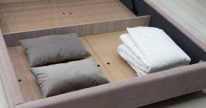 Кровать двойная Мелисса 160 + ортопед + ПМ + дно (арт. Тори 45 велюр (ява)) в Лабытнанги - labytnangi.mebel-74.com | фото
