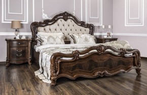 Кровать двуспальная Илона с мягким изголовьем (1800) караваджо в Лабытнанги - labytnangi.mebel-74.com | фото
