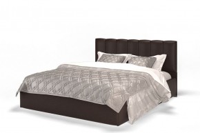 Кровать Элен 1600 + основание с ПМ (Лесмо brown) коричневый в Лабытнанги - labytnangi.mebel-74.com | фото
