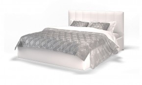 Кровать Элен 1600 + основание с ПМ (Vega white) белый в Лабытнанги - labytnangi.mebel-74.com | фото
