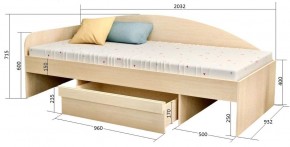 Кровать Изгиб в Лабытнанги - labytnangi.mebel-74.com | фото