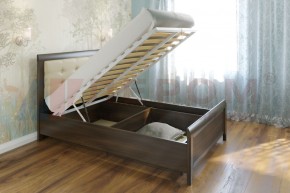 Кровать КР-1031 с мягким изголовьем в Лабытнанги - labytnangi.mebel-74.com | фото