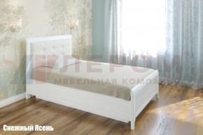Кровать КР-1032 с мягким изголовьем в Лабытнанги - labytnangi.mebel-74.com | фото