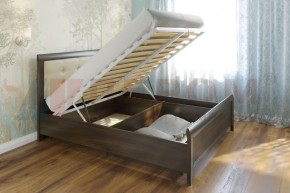 Кровать КР-1033 с мягким изголовьем в Лабытнанги - labytnangi.mebel-74.com | фото