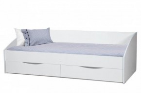 Кровать одинарная "Фея - 3" симметричная New (2000Х900) белая в Лабытнанги - labytnangi.mebel-74.com | фото