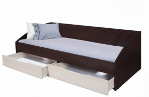 Кровать одинарная "Фея - 3" симметричная New (2000Х900) венге/вудлайн кремовый в Лабытнанги - labytnangi.mebel-74.com | фото