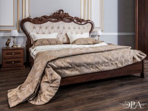 Кровать с мягким изголовьем Афина 1600 (караваджо) в Лабытнанги - labytnangi.mebel-74.com | фото