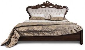 Кровать с мягким изголовьем Афина 1600 (караваджо) в Лабытнанги - labytnangi.mebel-74.com | фото
