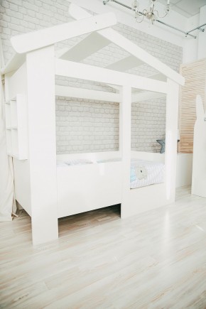 Кровать Теремок (800*1600) Без ящика/ступеньки в Лабытнанги - labytnangi.mebel-74.com | фото
