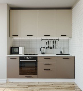 Кухонный гарнитур Латте 2200 (Стол. 26мм) в Лабытнанги - labytnangi.mebel-74.com | фото