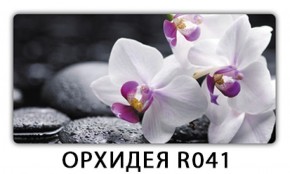 Обеденный раздвижной стол Бриз с фотопечатью Цветы R044 в Лабытнанги - labytnangi.mebel-74.com | фото