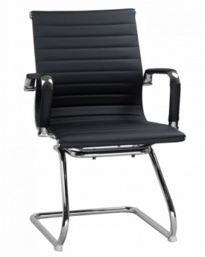 Офисное кресло для посетителей LMR-102N Черный в Лабытнанги - labytnangi.mebel-74.com | фото