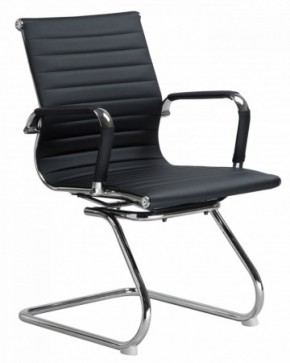 Офисное кресло для посетителей LMR-102N Черный в Лабытнанги - labytnangi.mebel-74.com | фото