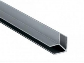 Планка угловая "W" 4 мм для стеновой панели (алюминий) в Лабытнанги - labytnangi.mebel-74.com | фото