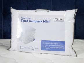 PROxSON Подушка Terra Compack mini (Микрофибра Полотно) 40x60 в Лабытнанги - labytnangi.mebel-74.com | фото