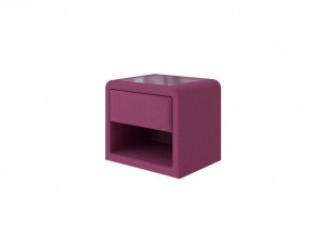 PROxSON Тумба Cube (Ткань: Рогожка Savana Berry (фиолетовый)) 52x41 в Лабытнанги - labytnangi.mebel-74.com | фото