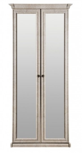 Шкаф 2-х створчатый с Зеркалом Афина (крем корень) в Лабытнанги - labytnangi.mebel-74.com | фото