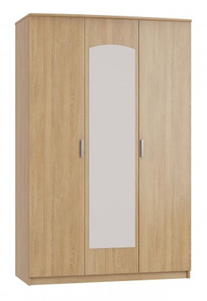 Шкаф 3-х дверный с зеркалом Шк210.1 МС Ирина в Лабытнанги - labytnangi.mebel-74.com | фото