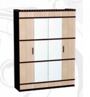 Шкаф 4-х дверный для одежды и белья "Ольга-13" в Лабытнанги - labytnangi.mebel-74.com | фото