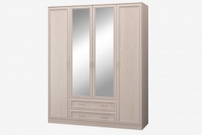 ВЕРОНА-СП Шкаф 4-х дверный с зеркалом и ящиками в Лабытнанги - labytnangi.mebel-74.com | фото