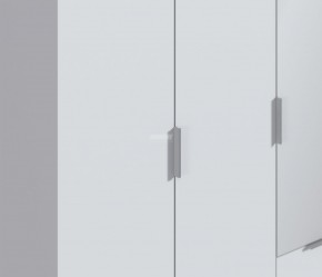 Шкаф 5-ти дверный Николь СБ-2594/1 (Белый) в Лабытнанги - labytnangi.mebel-74.com | фото