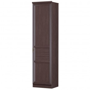 Шкаф для одежды 1-дверный с полками 41 Лира Дуб нортон темный в Лабытнанги - labytnangi.mebel-74.com | фото