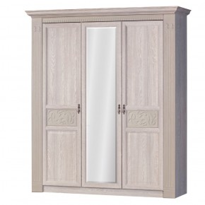 Шкаф для одежды 3-х дверный №180 "Лючия" Дуб оксфорд серый в Лабытнанги - labytnangi.mebel-74.com | фото
