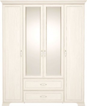 Шкаф для одежды 4-х дверный с зеркалом Венеция 2 бодега в Лабытнанги - labytnangi.mebel-74.com | фото