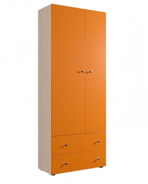 Шкаф ДМ 800 с 2-мя ящиками (оранж) в Лабытнанги - labytnangi.mebel-74.com | фото
