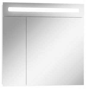 Шкаф-зеркало Аврора 70 с подсветкой LED Домино (DV8007HZ) в Лабытнанги - labytnangi.mebel-74.com | фото