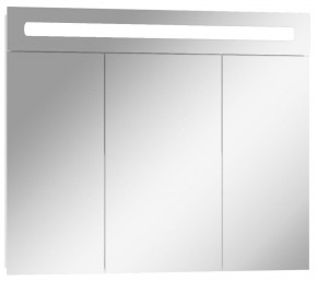 Шкаф-зеркало Аврора 85 с подсветкой LED Домино (DV8010HZ) в Лабытнанги - labytnangi.mebel-74.com | фото
