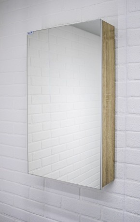 Шкаф-зеркало Мечта 40 Дуб сонома АЙСБЕРГ (DM2317HZ) в Лабытнанги - labytnangi.mebel-74.com | фото