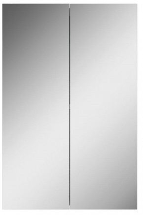 Шкаф-зеркало Норма 45 2 двери АЙСБЕРГ (DA1635HZ) в Лабытнанги - labytnangi.mebel-74.com | фото