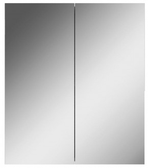 Шкаф-зеркало Норма 60 2 двери АЙСБЕРГ (DA1619HZ) в Лабытнанги - labytnangi.mebel-74.com | фото