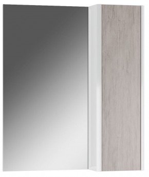Шкаф-зеркало Uno 60 Дуб серый левый/правый Домино (DU1503HZ) в Лабытнанги - labytnangi.mebel-74.com | фото