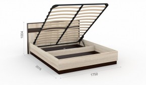 Спальня Эшли Кровать 160 с подъемным механизмом Венге/Дуб сонома в Лабытнанги - labytnangi.mebel-74.com | фото
