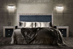 Спальный гарнитур Тиффани Premium черная/серебро в Лабытнанги - labytnangi.mebel-74.com | фото