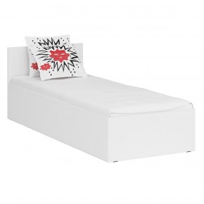 Стандарт Кровать 0800, цвет белый, ШхГхВ 83,5х203,5х70 см., сп.м. 800х2000 мм., без матраса, основание есть в Лабытнанги - labytnangi.mebel-74.com | фото