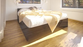 Стандарт Кровать 1600, цвет венге, ШхГхВ 163,5х203,5х70 см., сп.м. 1600х2000 мм., без матраса, основание есть в Лабытнанги - labytnangi.mebel-74.com | фото