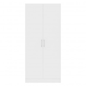 Стандарт Шкаф 2-х створчатый, цвет белый, ШхГхВ 90х52х200 см. в Лабытнанги - labytnangi.mebel-74.com | фото
