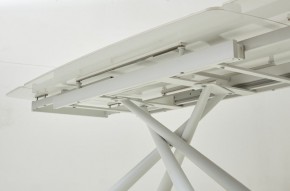 Стол RIVOLI 140 GLOSS LUXURY PANDORA SOLID CERAMIC / WHITE, ®DISAUR в Лабытнанги - labytnangi.mebel-74.com | фото