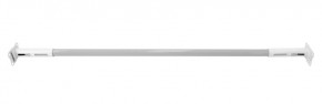 Турник раздвижной 1450-1700 цв. белый-серый FLEXTER PROFI в Лабытнанги - labytnangi.mebel-74.com | фото