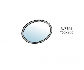 Зеркало ШЕР Дуб серый (З-2301) в Лабытнанги - labytnangi.mebel-74.com | фото