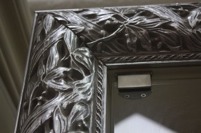 Зеркало Тиффани Premium черная/серебро (ТФСТ-2(П) в Лабытнанги - labytnangi.mebel-74.com | фото